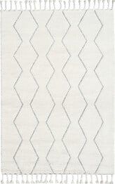 Dynamic Rugs MOXIE 2533-190 Ivory and Black